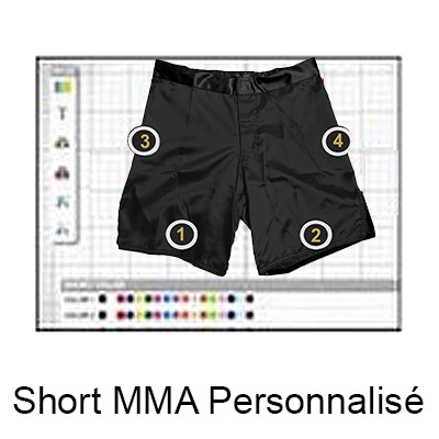 short de MMA personnalisés