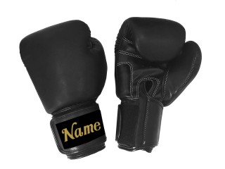 Gants de boxe personnalisé : KNGCUST-406 Noir