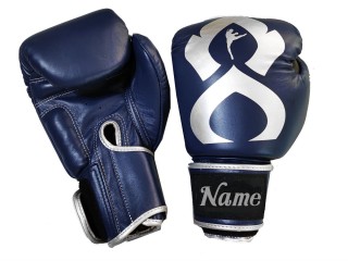 Gants de Muay Thai personnalisés en cuir : KNGCUST-R-424