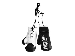 Kanong suspendu petits gants de boxe: Noir