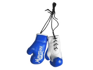 Kanong suspendu petits gants de boxe: Bleu