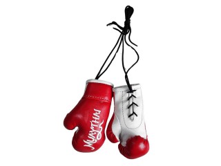 Kanong suspendu petits gants de boxe: Rouge