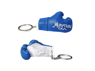 Porte clé  de gant de boxe Kanong : Bleu