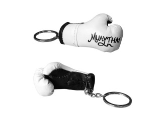 Porte clé  de gant de boxe Kanong : Blanc