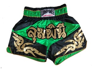 Lumpinee Short Boxe Thai : LUM-049-Vert