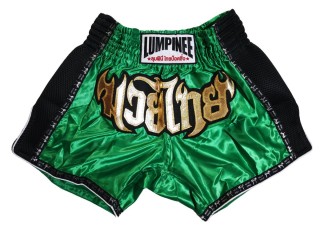 Lumpinee Retro Short Boxe Thai Enfants: LUMRTO-003-Vert