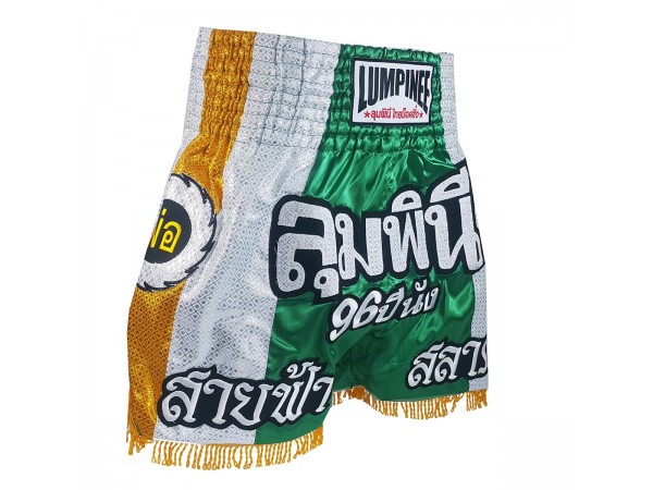 Lumpinee Short Boxe Thai Femme : LUM-015-W Bleu