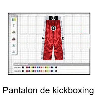 Pantalon de kickboxing personnalises